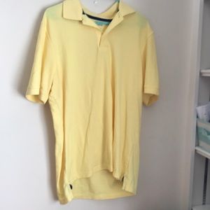 Crofton borrow yellow polo size large